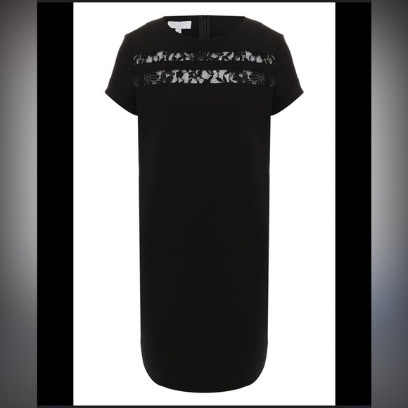 Escada Sport Elegant Black Lace detail Dress - Picture 2 of 3